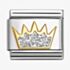 Nomination CLASSIC Silver Glitter Crown Charm 030220/21
