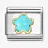 Nomination Classic Turquoise Flower Charm 030522/06