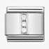 Nomination CLASSIC Silvershine Letter I Charm 330301/09