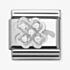 Nomination CLASSIC Silvershine Four Leaf Clover Charm 330304/07