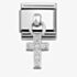 Nomination CLASSIC Silvershine Cubic Zirconia Cross Charm 331800/04