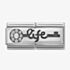 Nomination CLASSIC Silvershine Double Link Key of Life Charm 330731/04