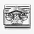 Nomination CLASSIC Silvershine Sterling Silver Cubic Zirconia Libra Charm 330326/07