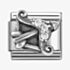 Nomination CLASSIC Silvershine Sterling Silver Cubic Zirconia Saggitarius Charm 330326/09
