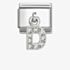 Nomination CLASSIC Silvershine Sparkling Letter D Charm 331818/04