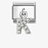 Nomination CLASSIC Silvershine Sparkling Letter K Charm 331818/11