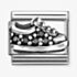 Nomination Classic Black Cubic Zirconia Sneaker Charm 330327/18