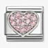 Nomination Composable Classic Pink Cubic Zirconia Heart Charm 330322/25