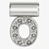 Nomination SeiMia Silver Cubic Zirconia Letter O Pendant 147115/015