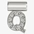 Nomination SeiMia Silver Cubic Zirconia Letter Q Pendant 147115/017