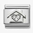 Nomination CLASSIC Silvershine House Zirconia Heart Charm 330311/11 *