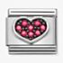 Nomination CLASSIC Composable Symbols Heart Fuchsia Charm 330323/06