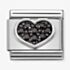 Nomination CLASSIC Composable Symbols Black Heart Charm 330323/07