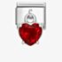 Nomination CLASSIC Red Heart Dangle Charm 331812/13