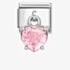 Nomination CLASSIC Pink Heart Dangle Charm 331812/14