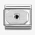 Nomination CLASSIC Symbols Black Cubic Zirconia Charm 330311/18