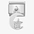 Nomination CLASSIC Silvershine Moon And Star Glitter Drop Charm 331805/05