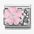 Nomination CLASSIC Silvershine Oxidised & Pink Enamel Flowers Charm 330325/02