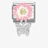 Nomination CLASSIC Silvershine Two Colour Pink Flower Butterfly Dropper Charm 331814/08