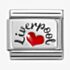 Nomination CLASSIC Silver Red Enamel Liverpool Heart Charm 330209/45