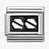 Nomination CLASSIC Symbols Black Double Hex Screw Charm 330206/33