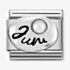 Nomination CLASSIC Silvershine Symbols June Pearl Birthstone Charm 330505/06