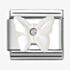 Nomination CLASSIC Silvershine White Mother Of Pearl Butterfly Charm 330509/13