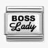 Nomination CLASSIC Silvershine Oxidised BOSS Lady Charm 330109/35
