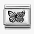 Nomination CLASSIC Composable Plates Butterfly with Flowers Charm 330111/22