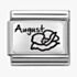Nomination CLASSIC Composable Plates August Flower Charm 330112/20