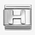 Nomination CLASSIC Composable Oxidised Silver Letter H Charm 330113/08