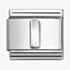 Nomination CLASSIC Composable Oxidised Silver Letter I Charm 330113/09