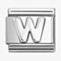 Nomination CLASSIC Composable Oxidised Silver Letter W Charm 330113/23