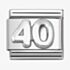 Nomination CLASSIC Composable Oxidised Silver 40 Charm 330101/59
