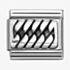 Nomination CLASSIC Plates Oxidised Silver Braid Charm 330102/59