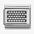 Nomination CLASSIC Plates Oxidised Dotted Plate Charm 330102/60