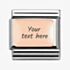 Nomination CLASSIC Rose Gold Tile Charm 430101/01