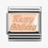 Nomination CLASSIC Rose Gold Plates Happy Birthday Charm 430101/29