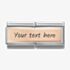 Nomination CLASSIC Rose Gold Engravable Double Charm 430710/01