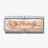 Nomination CLASSIC Rose Gold Double Family With Flower Charm 430710/17