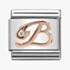 Nomination CLASSIC Rose Gold Letters B Charm 430310/02
