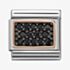Nomination CLASSIC Rose Gold Black Cubic Zirconia Charm 430313/03