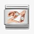 Nomination CLASSIC Rose Gold Number 21 Charm 430315/21