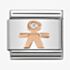 Nomination CLASSIC Rose Gold Symbols Little Boy Charm 430305/08