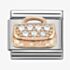 Nomination CLASSIC Rose Gold Handbag With Zirconia Charm 430302/31 *
