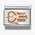 Nomination CLASSIC Rose Gold Hand Of Fatima With Zirconia Charm 430305/33 *