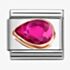Nomination CLASSIC Red Cubic Zirconia Left Drop Charm 430605/005
