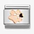 Nomination CLASSIC Composable Rose Gold Dog Paw Print with Heart Charm 430202/18*
