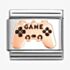 Nomination CLASSIC Rose Gold Game Controller Charm 430202/26