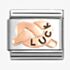 Nomination CLASSIC Rose Gold Good Luck Promise Knot Charm 430202/40
